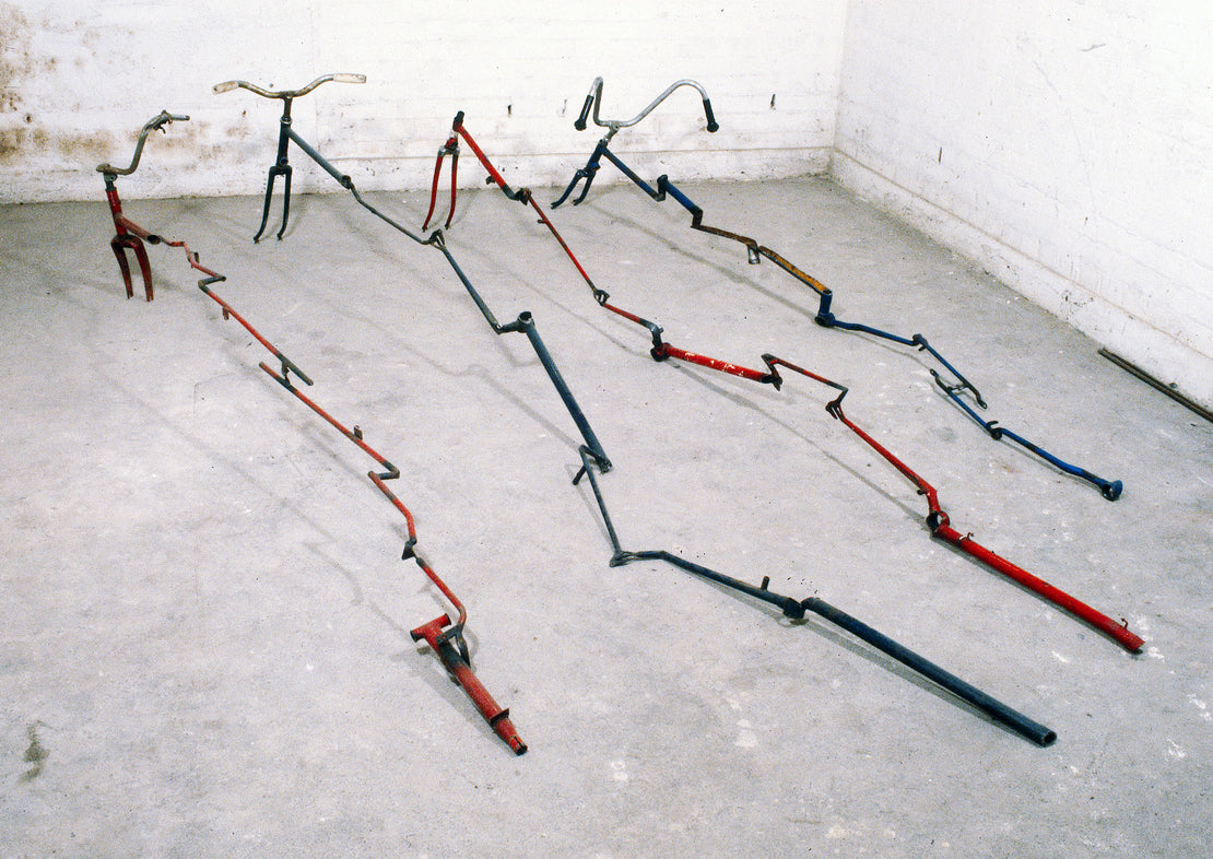 Four Bicycle Frames