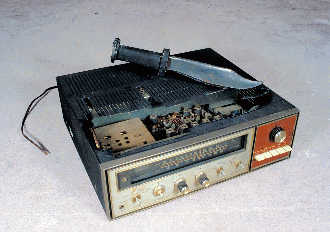 Radio Tuner with Knife