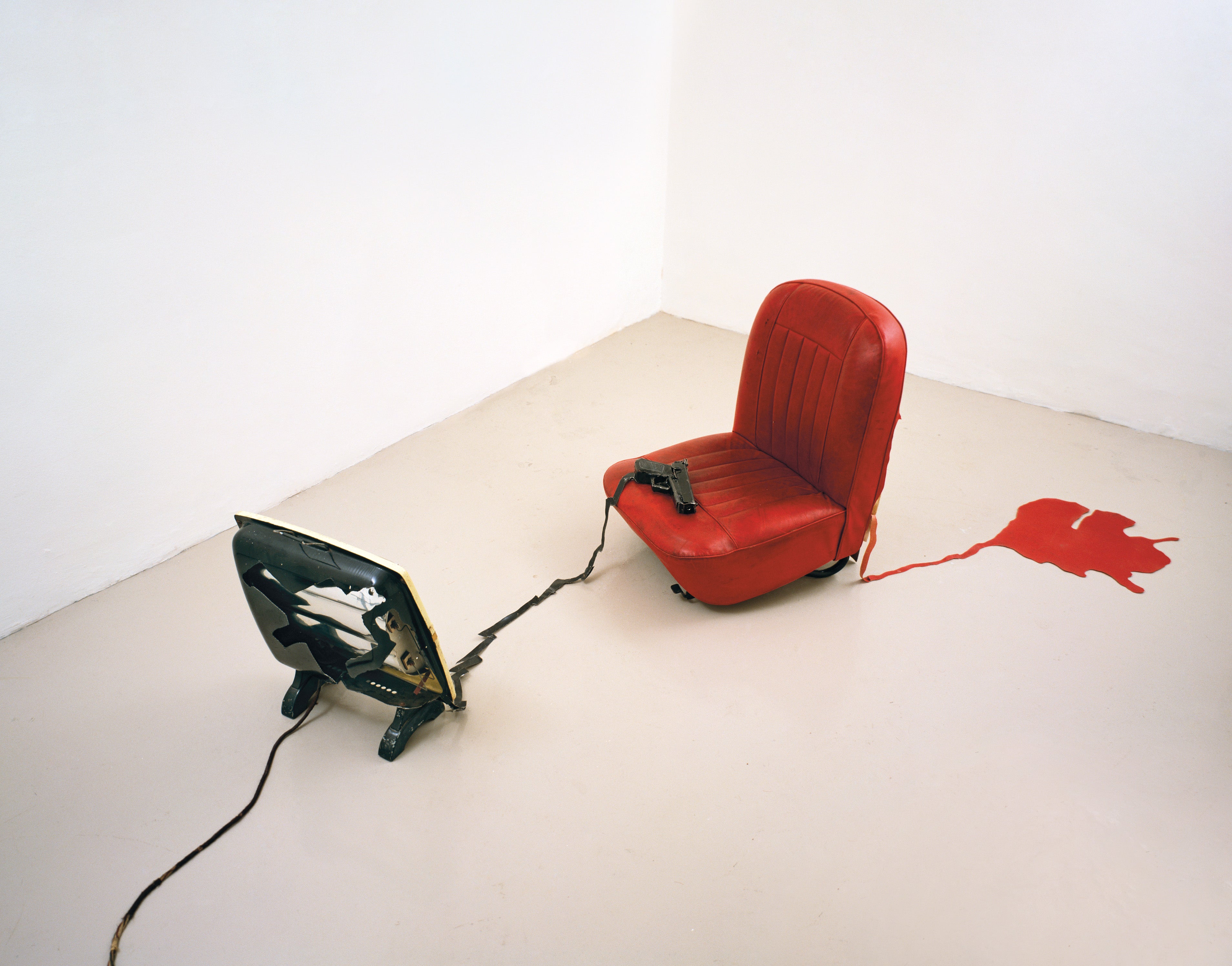 Electric Fire, Car Seat and Incident