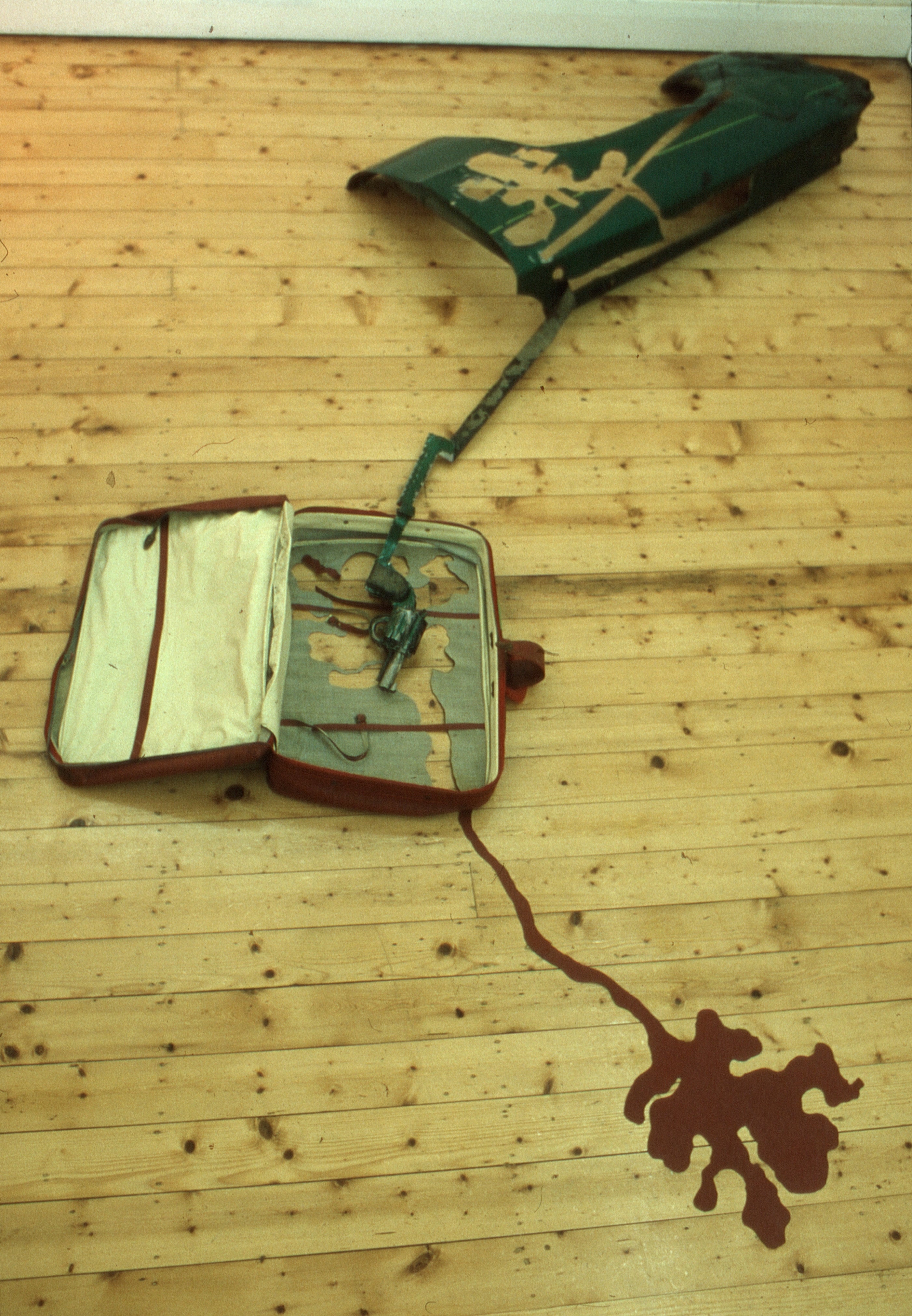 Car Wing, Suitcase and Incident