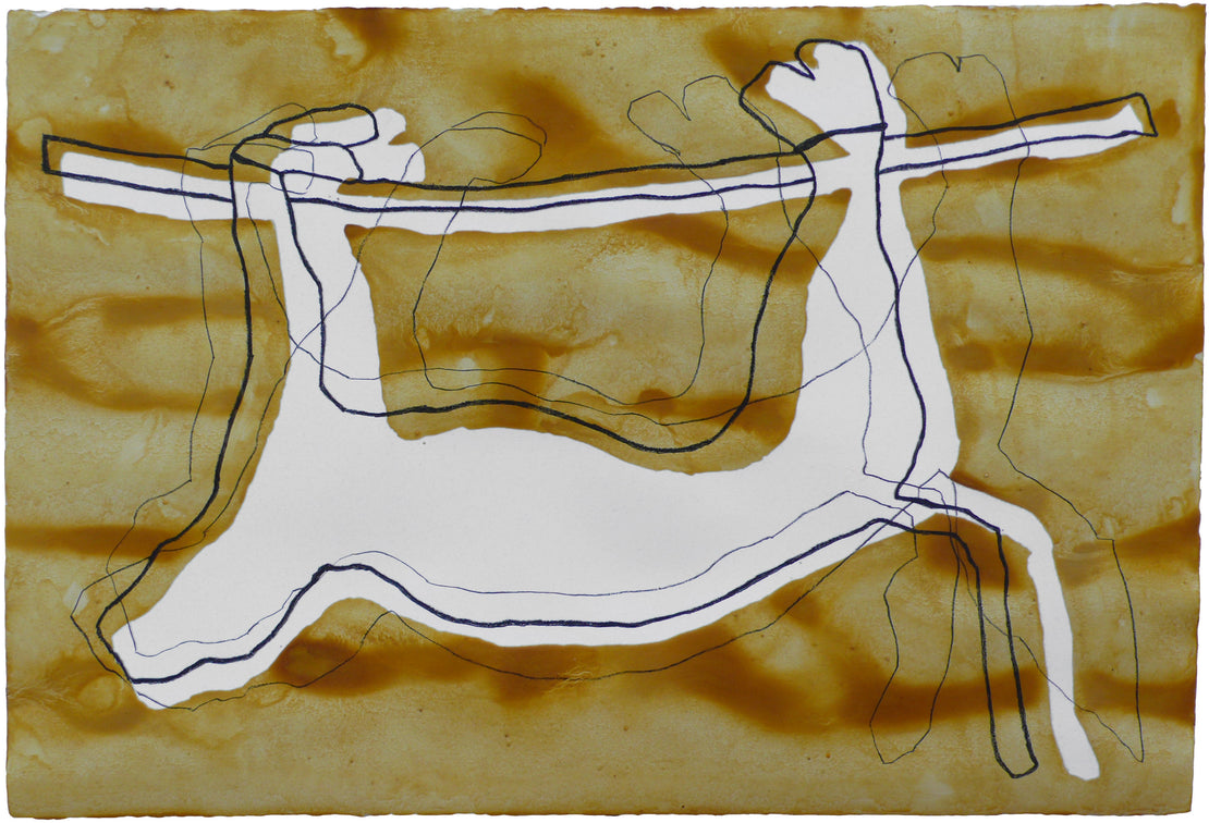Two in the Bush Drawing 1