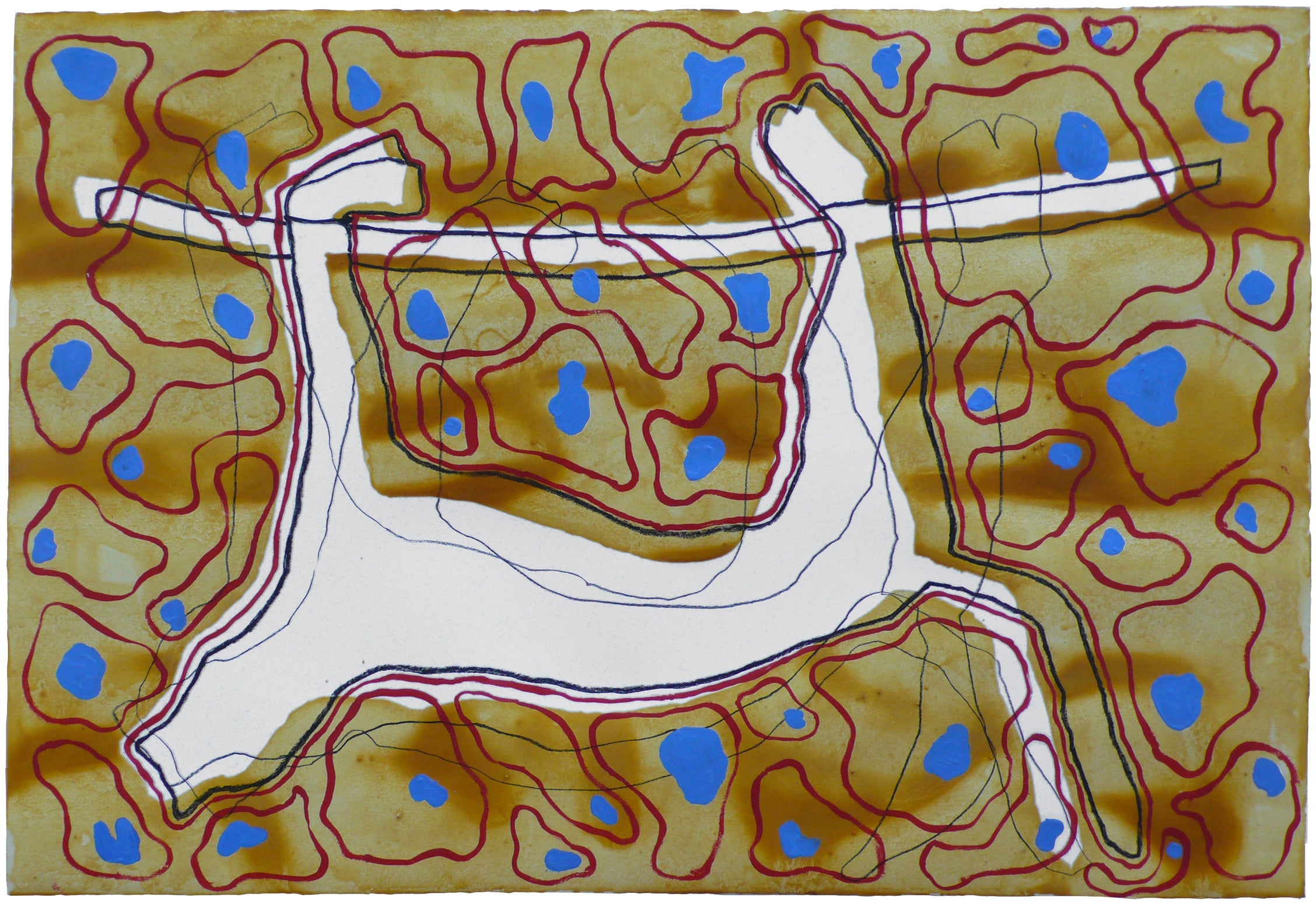Two in the Bush Drawing 2