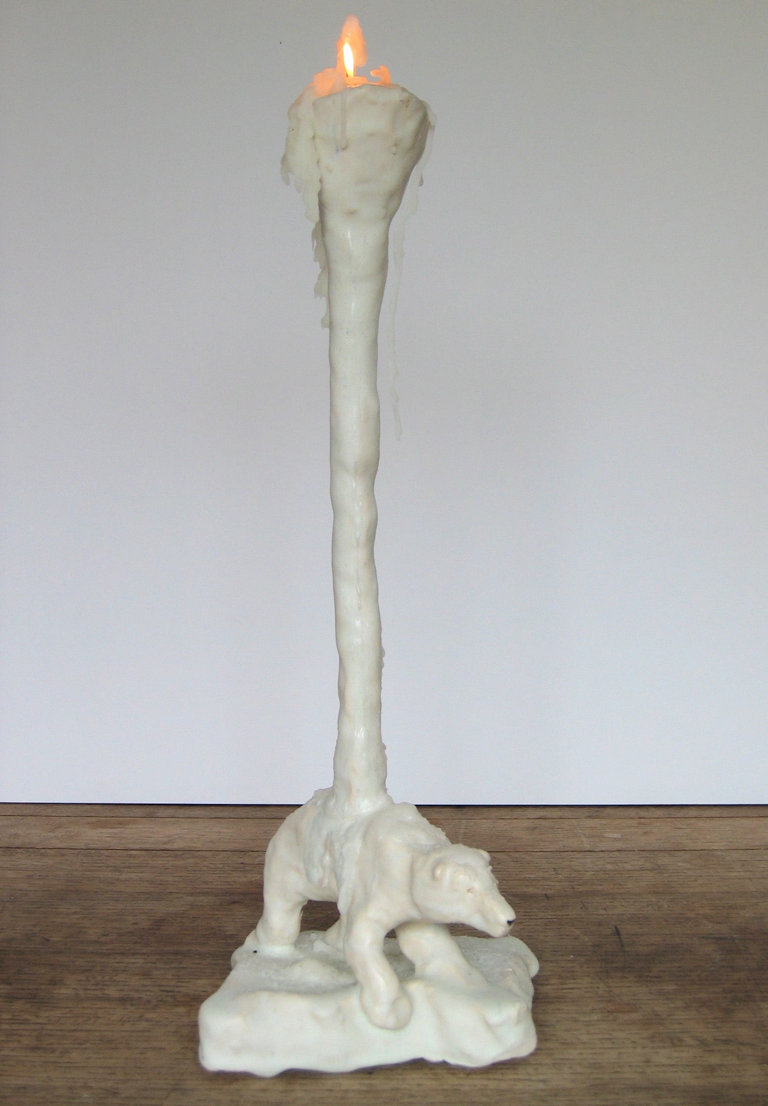 Polar bear candlestick