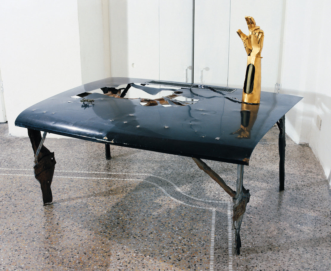 Table with Locust and Reliquary