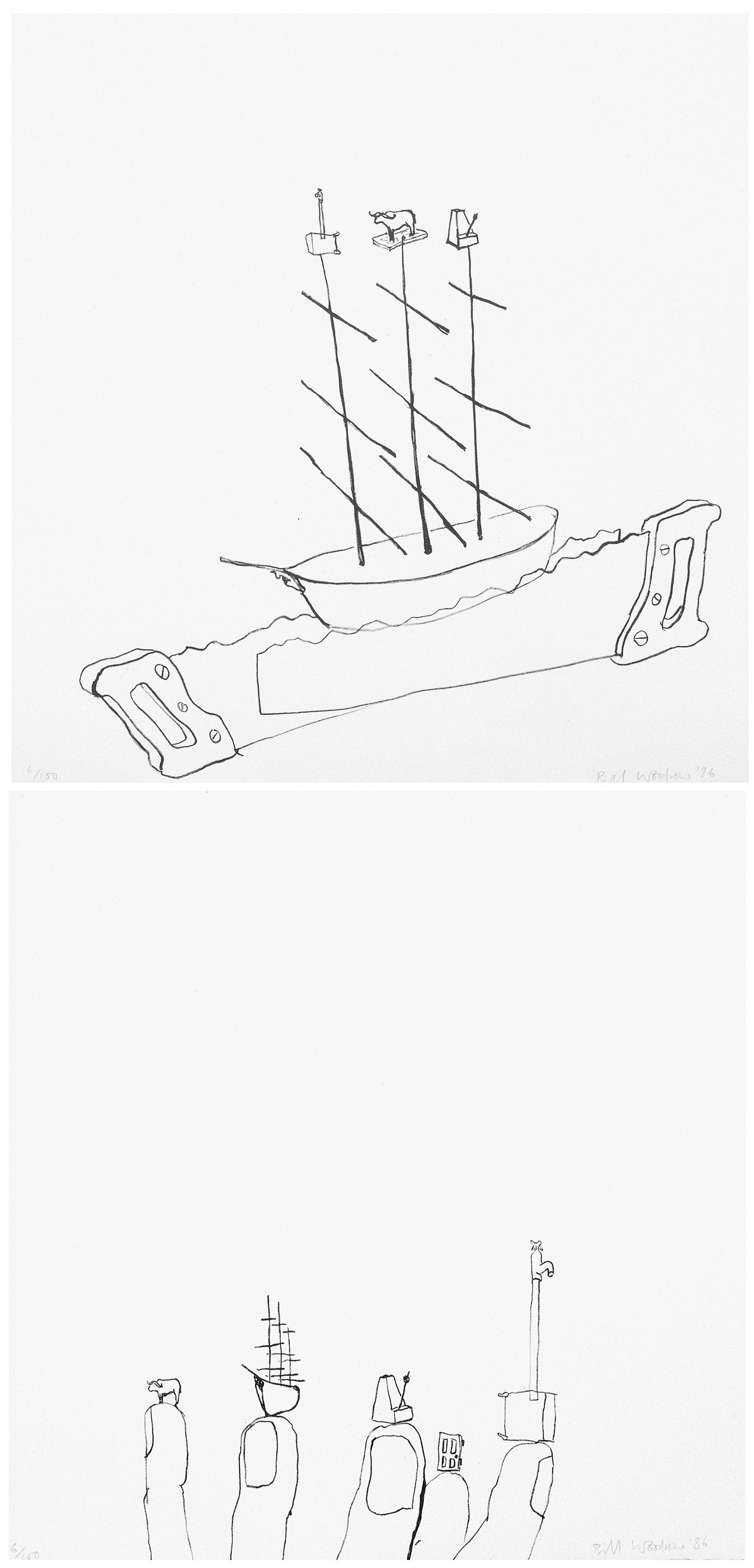 Untitled [An Accompaniment to the Installation ’Ship of Fools’: Discovery of Time’]